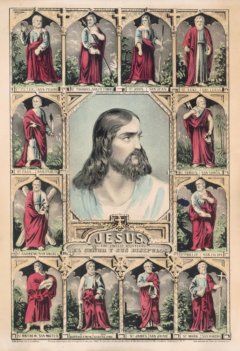 Jesus And The Twelve Apostles