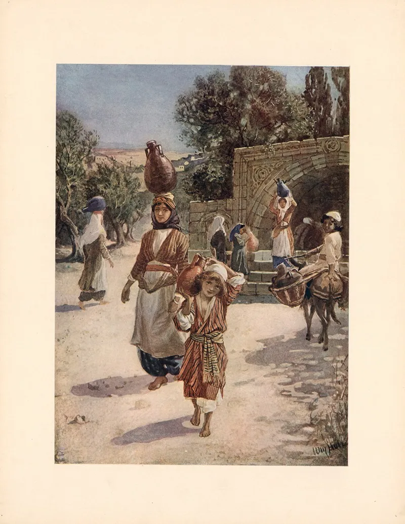 Jesus Childhood In Nazareth Wall Art by William Hole - High-Resolution Digital Print