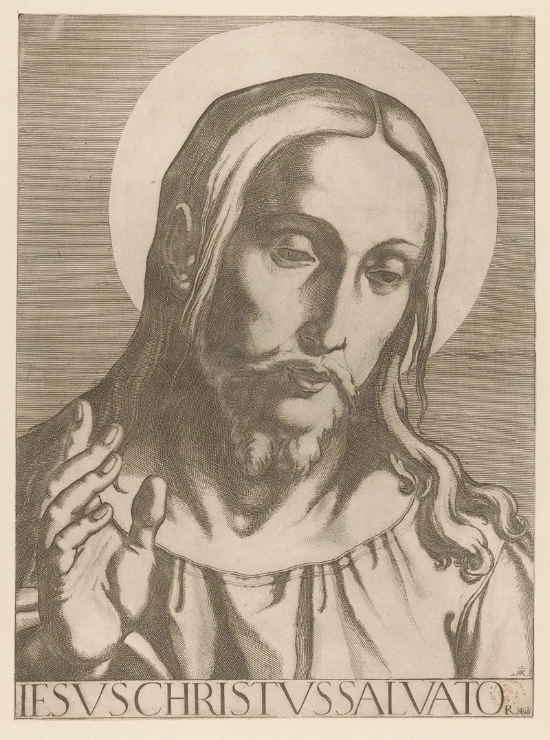 Jesus Christ 4 Wall Art by Raffaello Schiaminossi - High-Resolution Digital Print