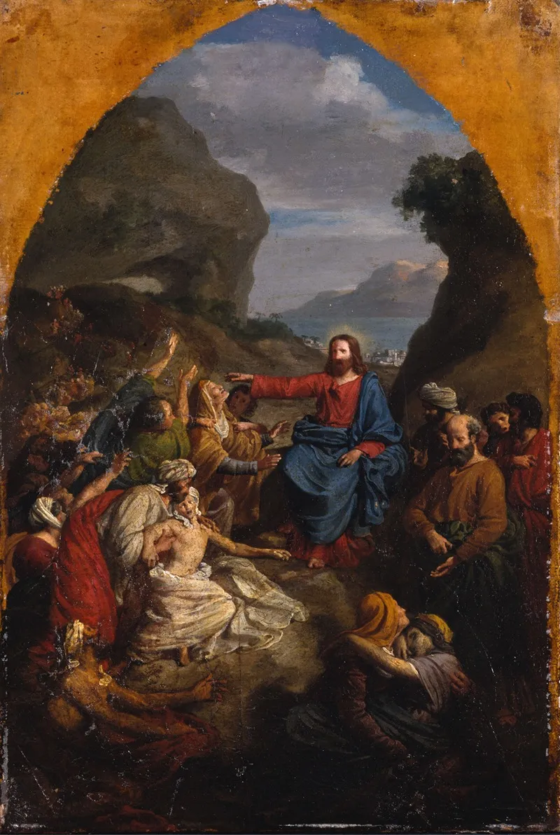 Jesus Christ Healing The Sick Wall Art by Jean-Pierre Granger - High-Resolution Digital Print