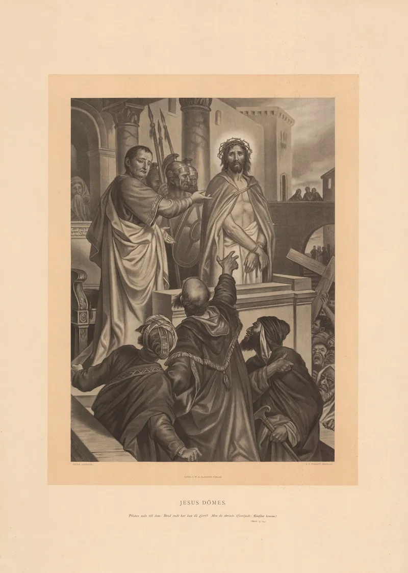 Jesus Dommes Wall Art by Heinrich Hofmann - High-Resolution Digital Print