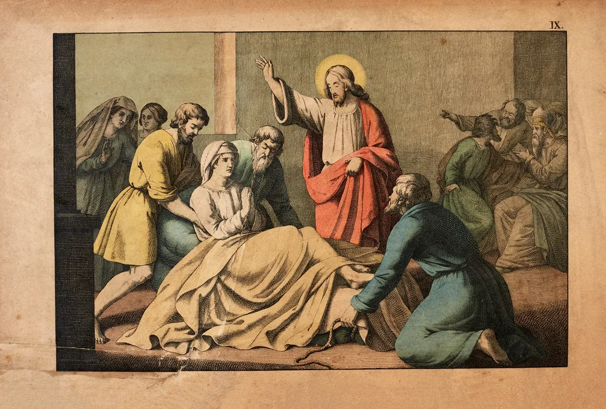 Jesus Heals The Crippled Man 4 Wall Art by Theodor Eckardt - High-Resolution Digital Print