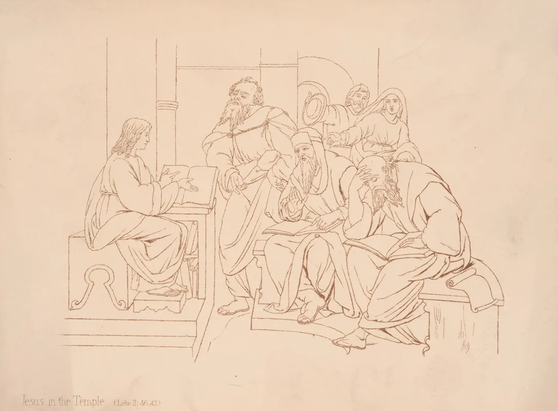 Jesus In The Temple Luke Ii4647