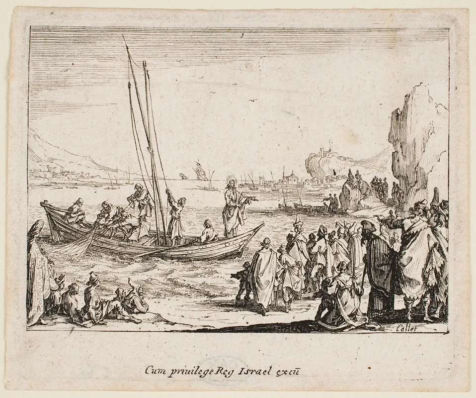 Jesus Preaching At The Side Of The Sea