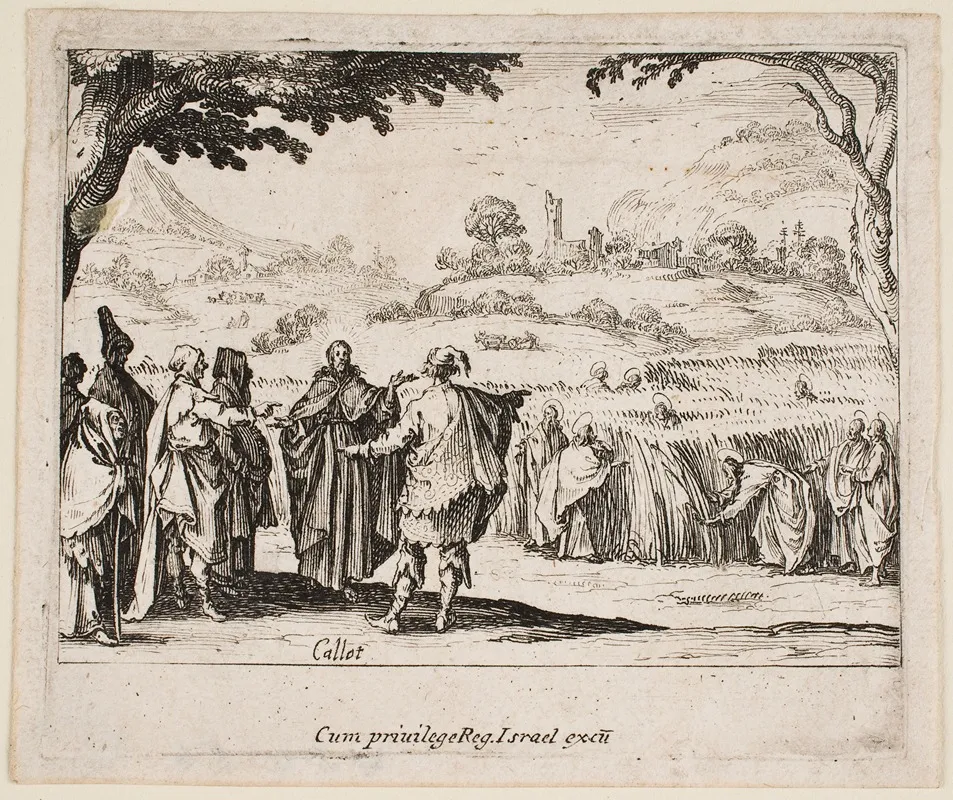 Jesus With The Pharisees
