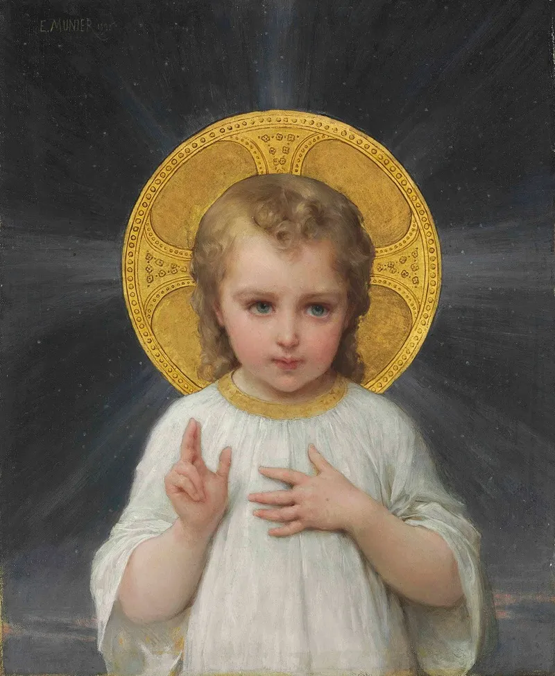 Jesus Wall Art by Émile Munier - High-Resolution Digital Print