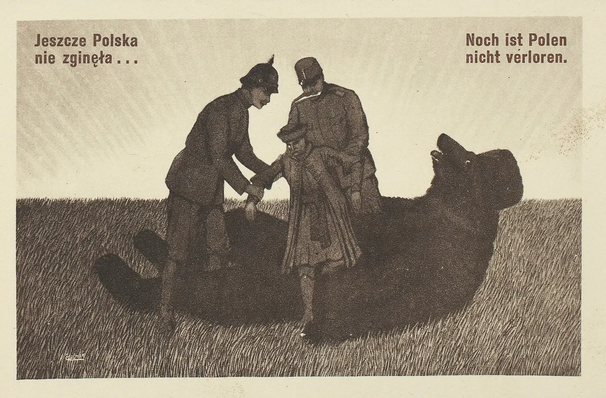 Jeszcze Polska Nie Zginela Noch Ist Polen Nicht Verloren Wall Art by Wiener Rotophot-Gesellschaft, Blüh &amp; Co. - High-Resolution Digital Print