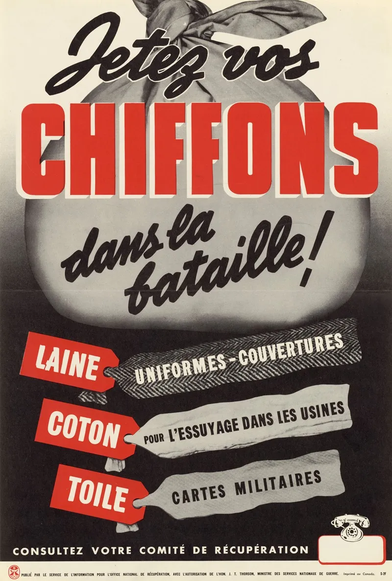 Jetez Vos Chiffons Dans La Bataille Wall Art by Anonymous - High-Resolution Digital Print