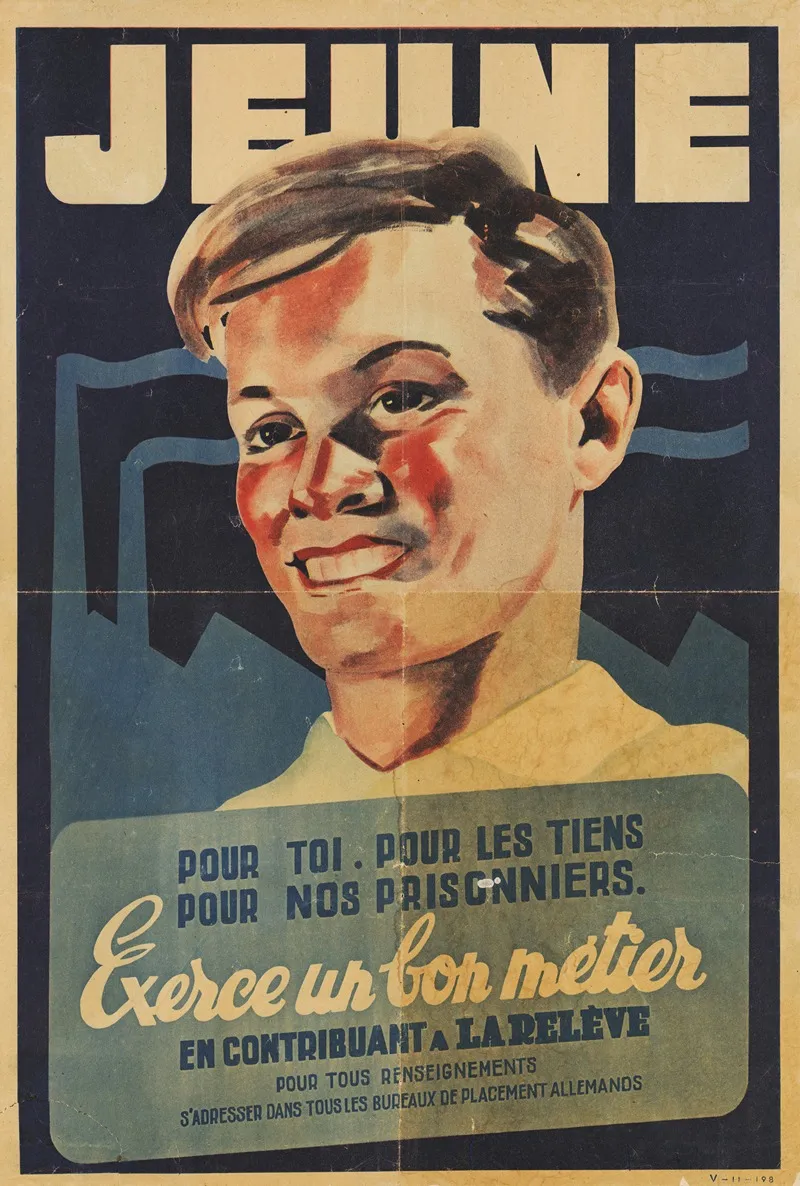 Jeune Exerce Un Bon Metier