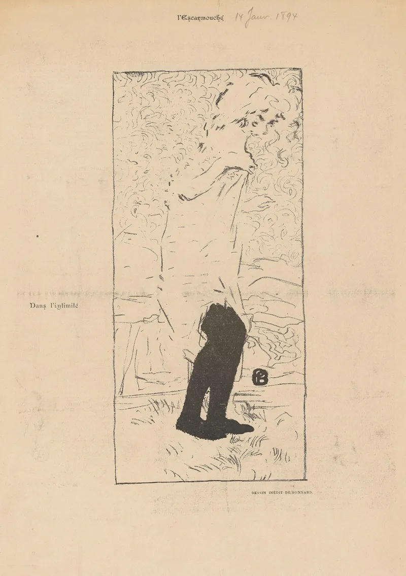 Jeune Femme Aux Bas Noirs 2