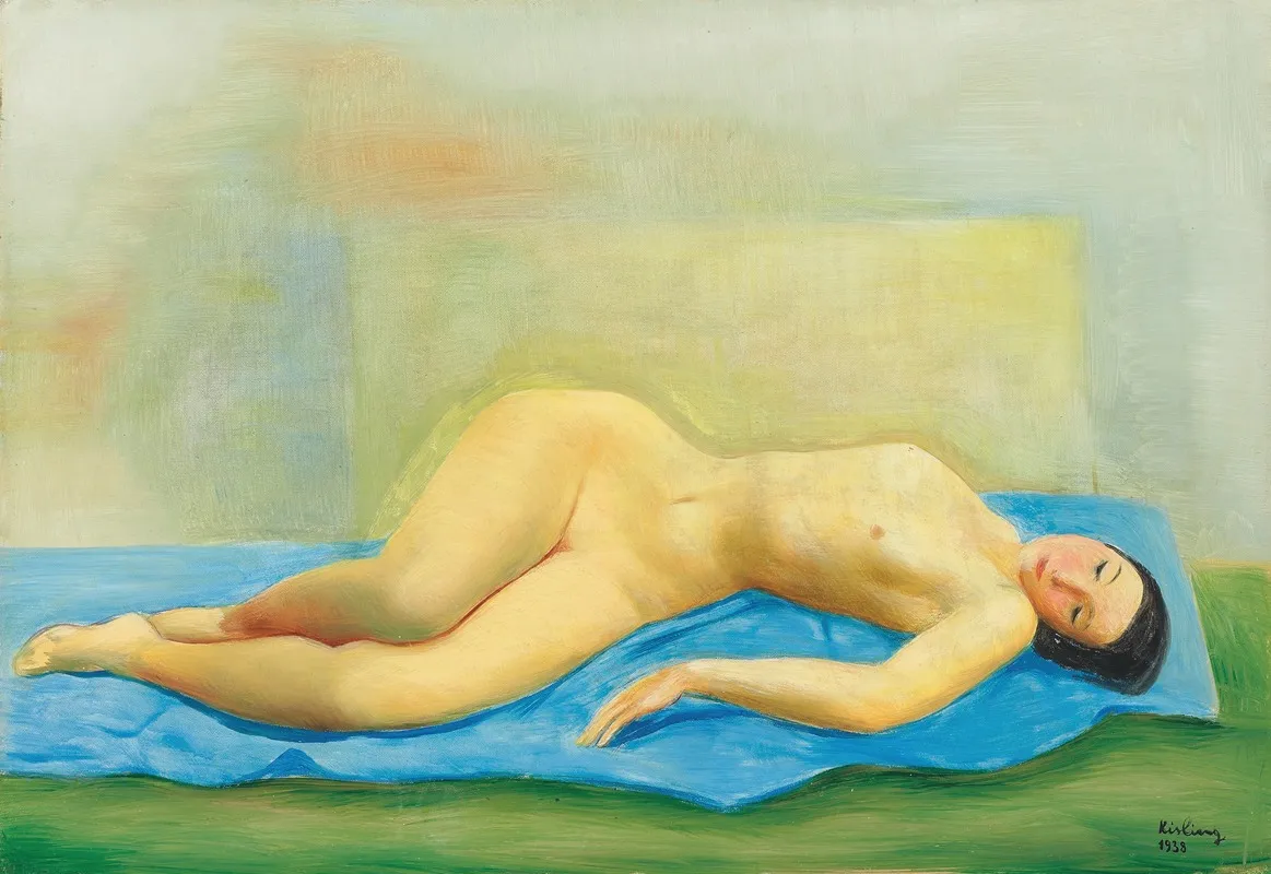 Jeune Femme Nue Etendue