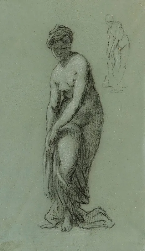 Jeune Femme Se Deshabillant