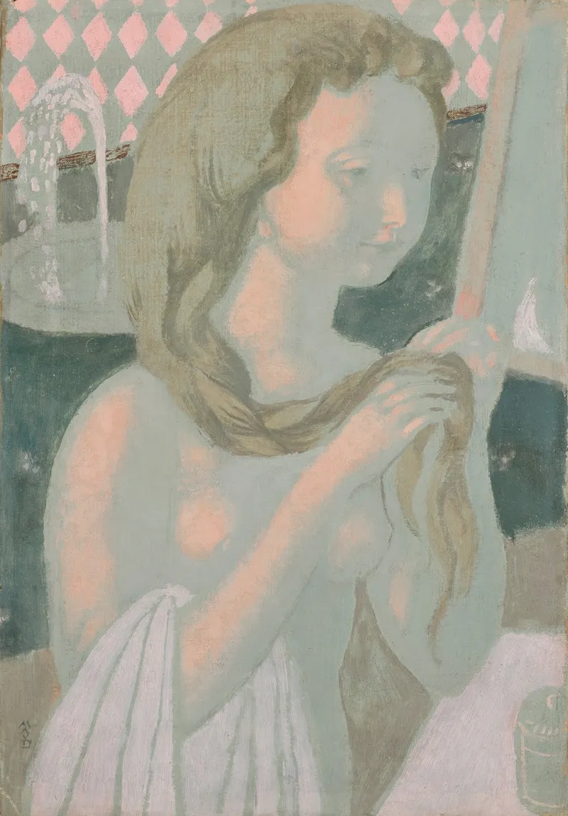 Jeune Fille A La Natte