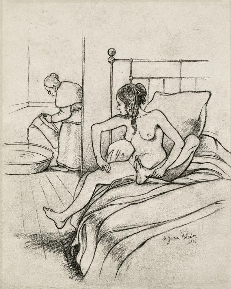 Jeune Fille Au Tub