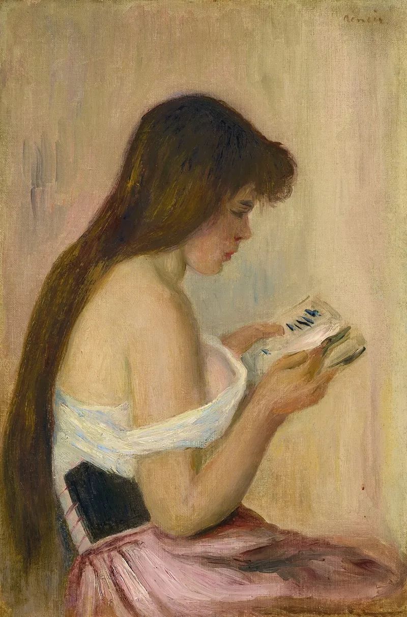 Jeune Fille Lisant 2
