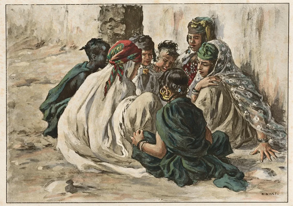 Jeux De Fillettes A Laghouat