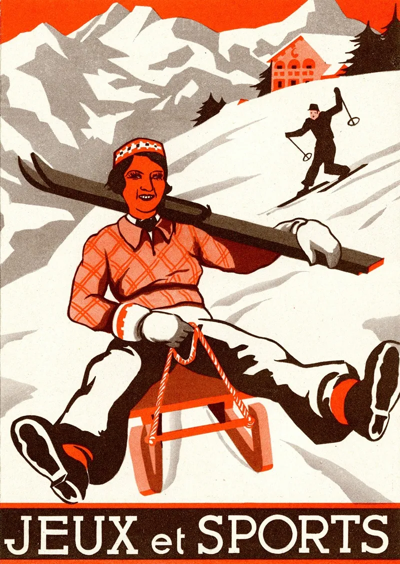 Jeux Et Sports Wall Art by Laboratoires du docteur P. Astier - High-Resolution Digital Print