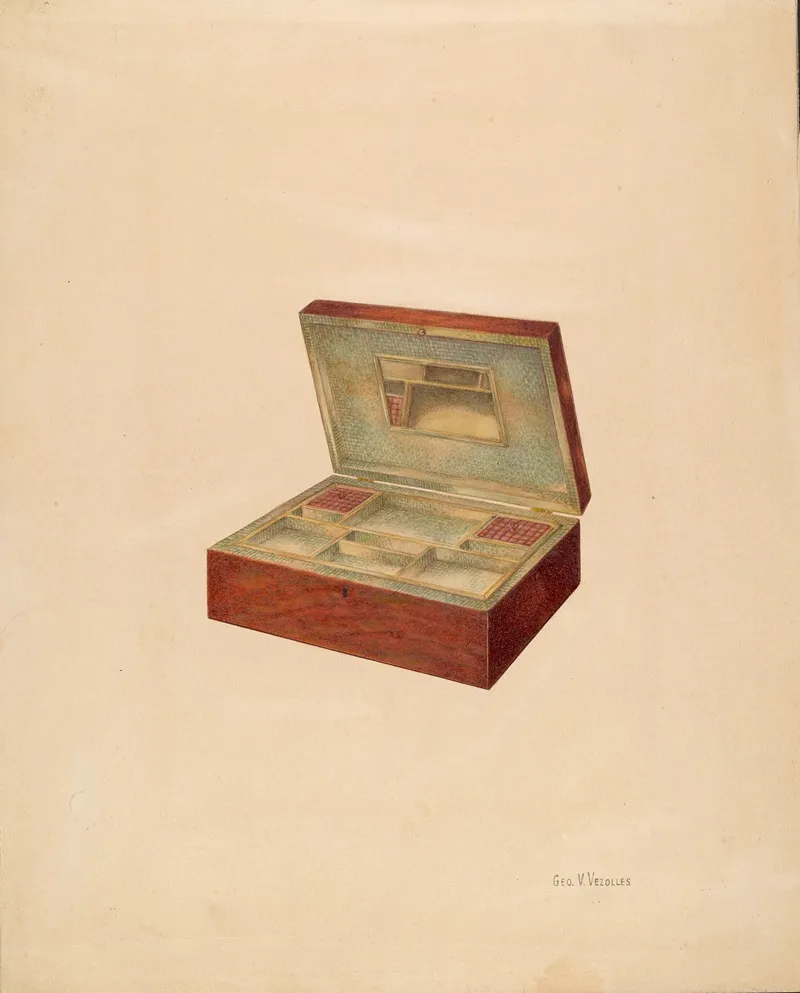 Jewelry Or Sewing Box