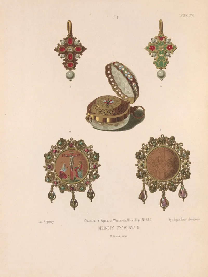 Jewels Of Sigismund Iii Wall Art by Leon Dembowski - High-Resolution Digital Print