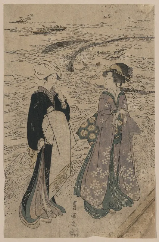 Jibukiami Wall Art by Toyokuni Utagawa - High-Resolution Digital Print