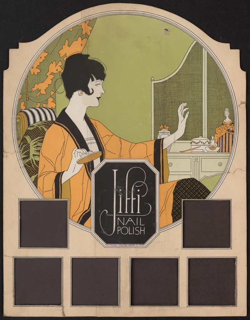 Jiffi Nail Polish Wall Art by Grace D. Earl - High-Resolution Digital Print