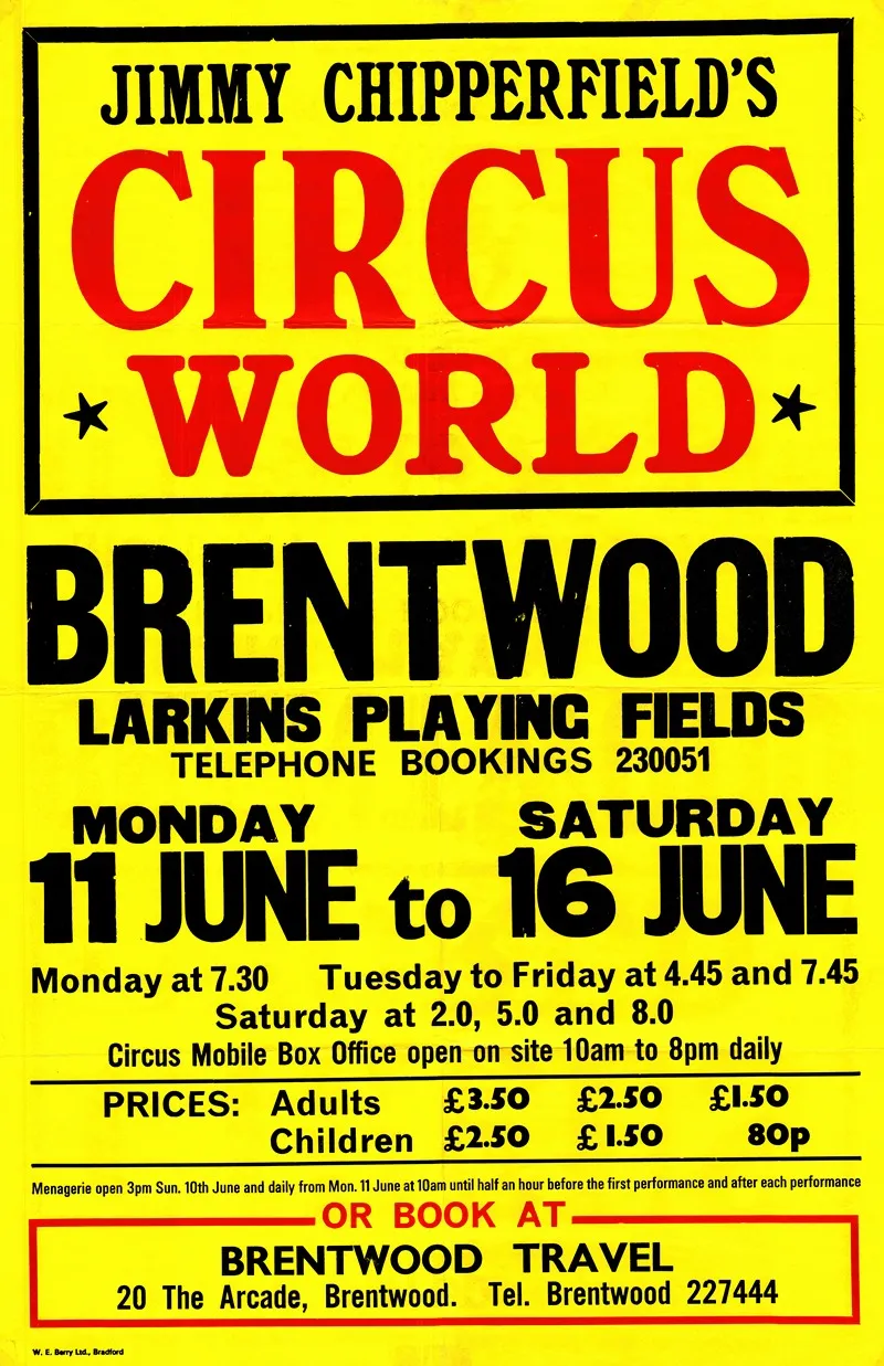Jimmy Chipperfields Circus World