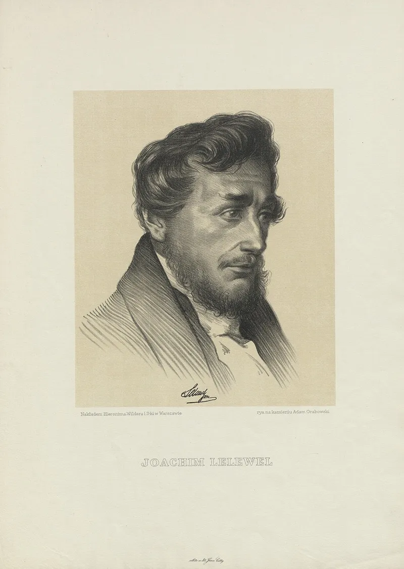 Joachim Lelewel Wall Art by Adam Grabowski - High-Resolution Digital Print