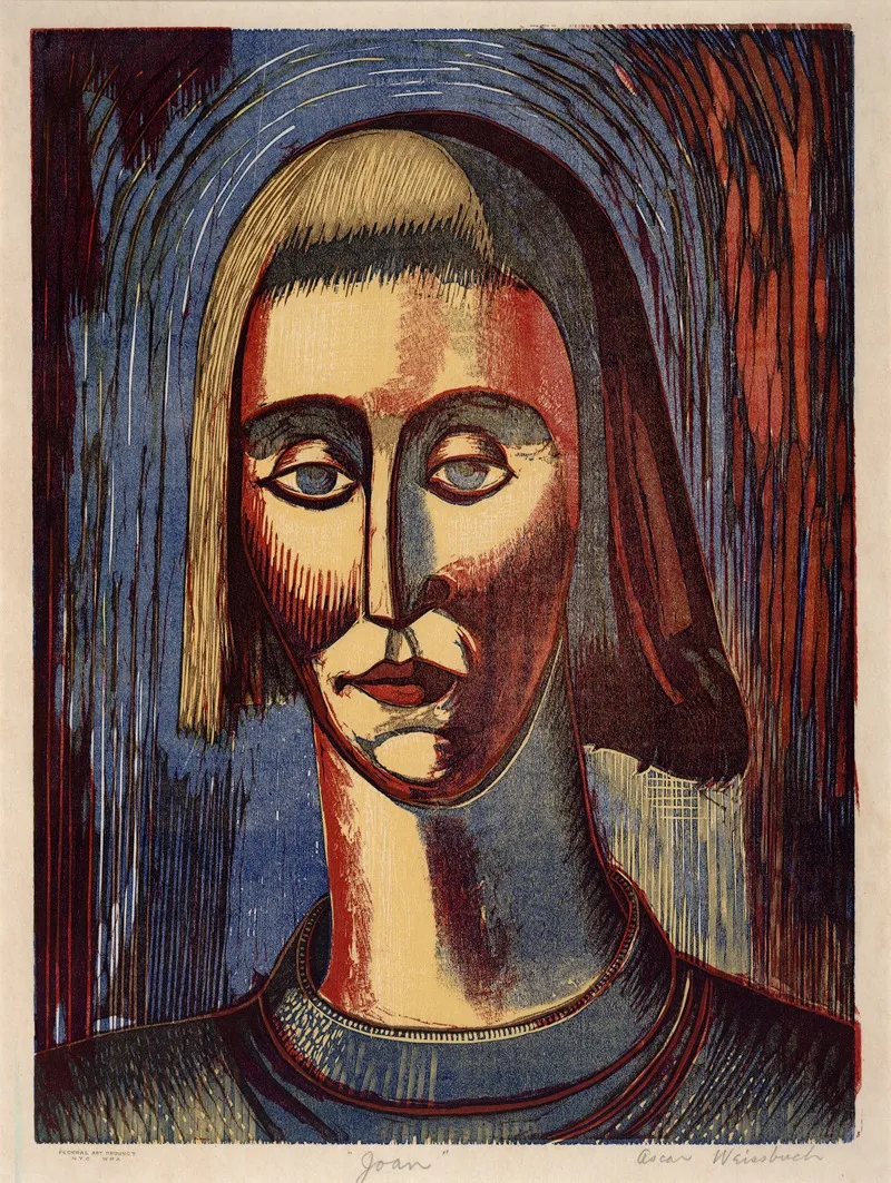 Joan Wall Art by Oscar Weissbuch - High-Resolution Digital Print