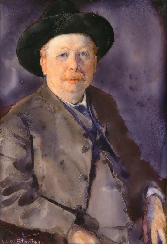 Joel Chandler Harris Wall Art by Lucy May Stanton - High-Resolution Digital Print