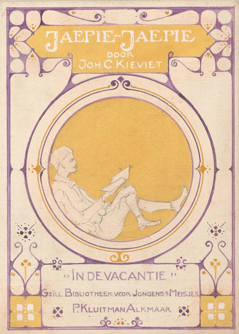 Joh C Kievit Jaepie Jaepie In De Vacantie Wall Art by Reinier Willem Petrus de Vries - High-Resolution Digital Print