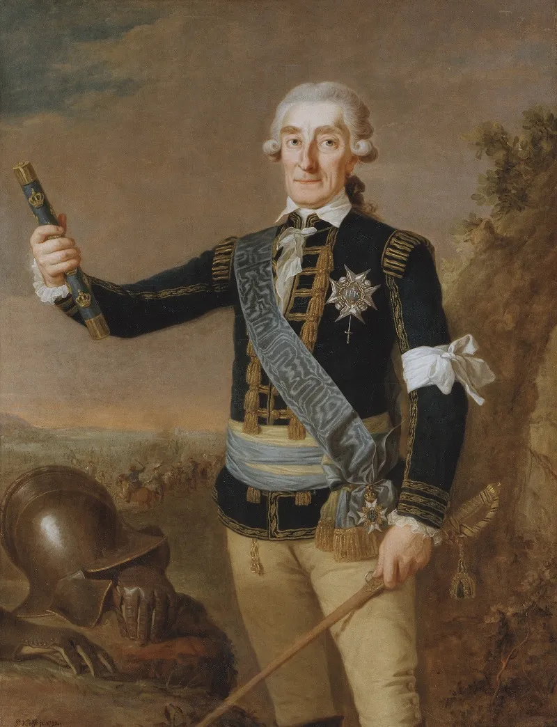 Johan August Meijerfeldt 1725 1800 Wall Art by Per Krafft the Elder - High-Resolution Digital Print