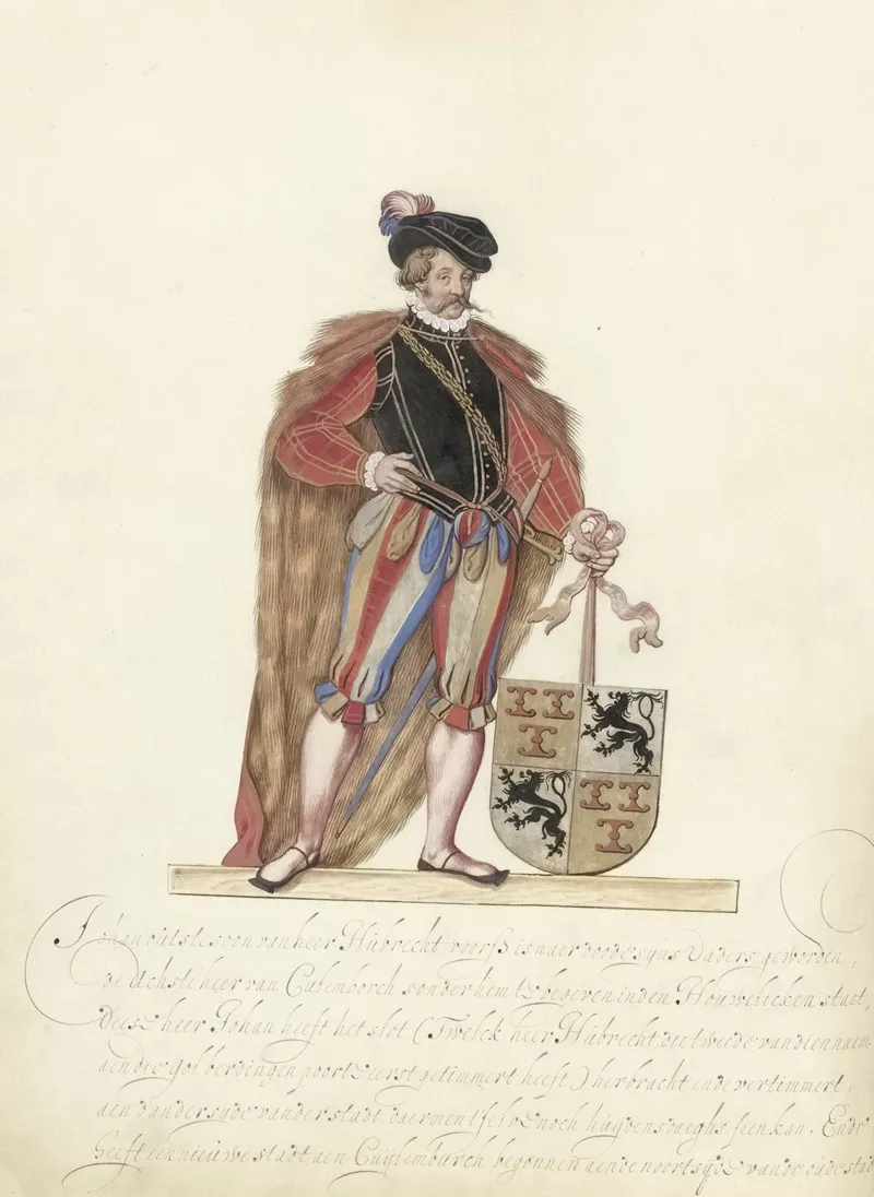 Johan Ii Heer Van Culemborg Wall Art by Nicolaes de Kemp - High-Resolution Digital Print