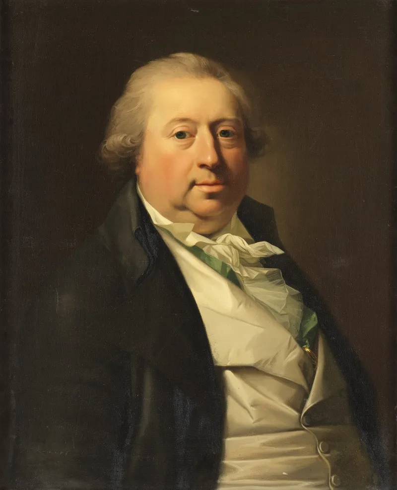 Johan Tobias Sergel The Swedish Sculptor Wall Art by Jens Juel - High-Resolution Digital Print