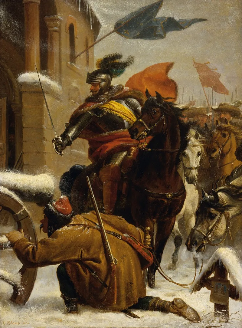 Johann De Werths Uberfall Bei Tuttlingen 1643