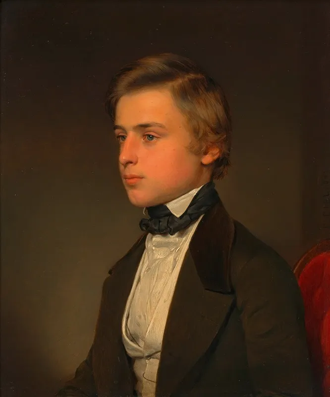Johann Josef Rudolf Von Arthaber Sohn Von Rudolf Von Arthaber Wall Art by Franz Eybl - High-Resolution Digital Print