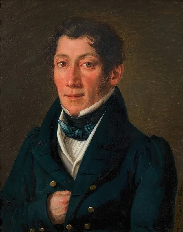 Johann Sartory Theaterdirektor Wall Art by Andreas Hall - High-Resolution Digital Print