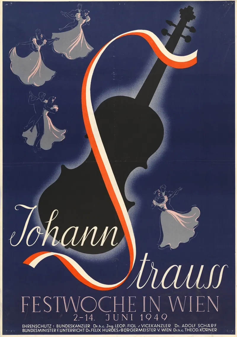 Johann Strauss Festwoche In Wien 2 14 Juni 1949