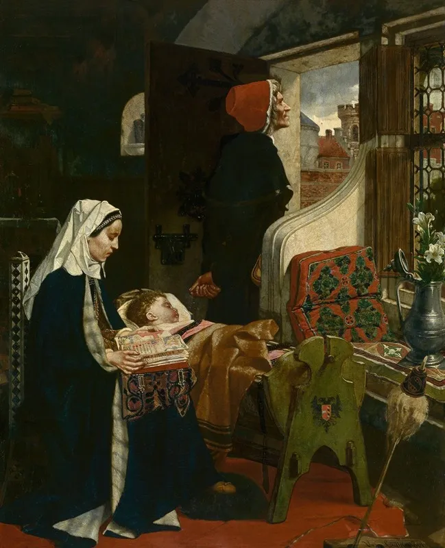 Johanna Van Der Gheynst With Her Child In The Cradle