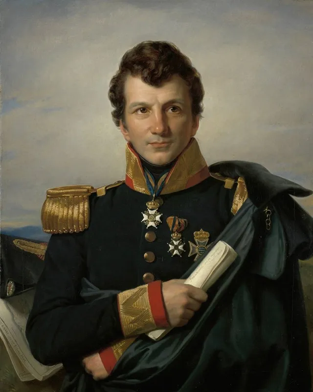 Johannes Van Den Bosch 1780 1844 Governor General Of The Dutch East Indies Colonial Minister Wall Art by Cornelis Kruseman - High-Resolution Digital Print