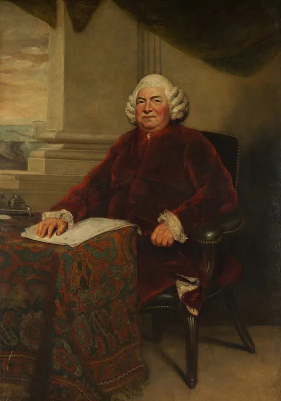 John Barker 1707 1787 Wall Art by Sir Joshua Reynolds - High-Resolution Digital Print