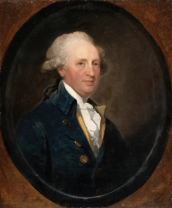 John Beresford 1738 1805 Mp Wall Art by Gilbert Stuart - High-Resolution Digital Print