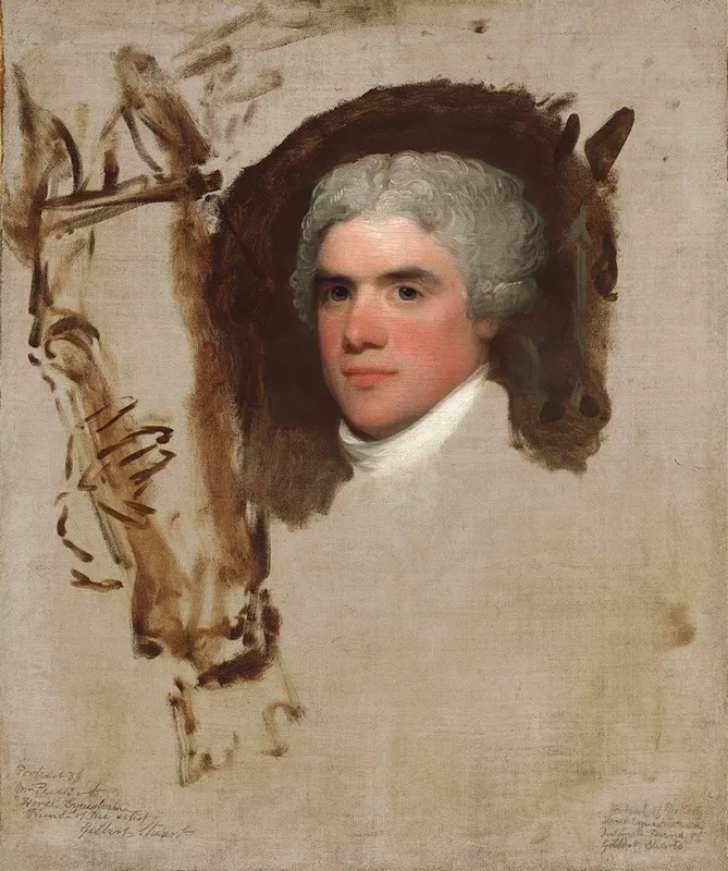 John Bill Ricketts Wall Art by Gilbert Stuart - High-Resolution Digital Print
