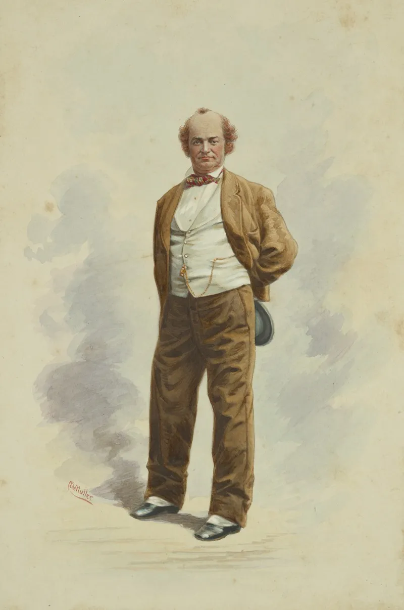 John Edmond Owens Wall Art by Conrad A. Müller - High-Resolution Digital Print