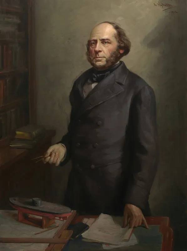 John Ericsson Wall Art by Arvid Frederick Nyholm - High-Resolution Digital Print