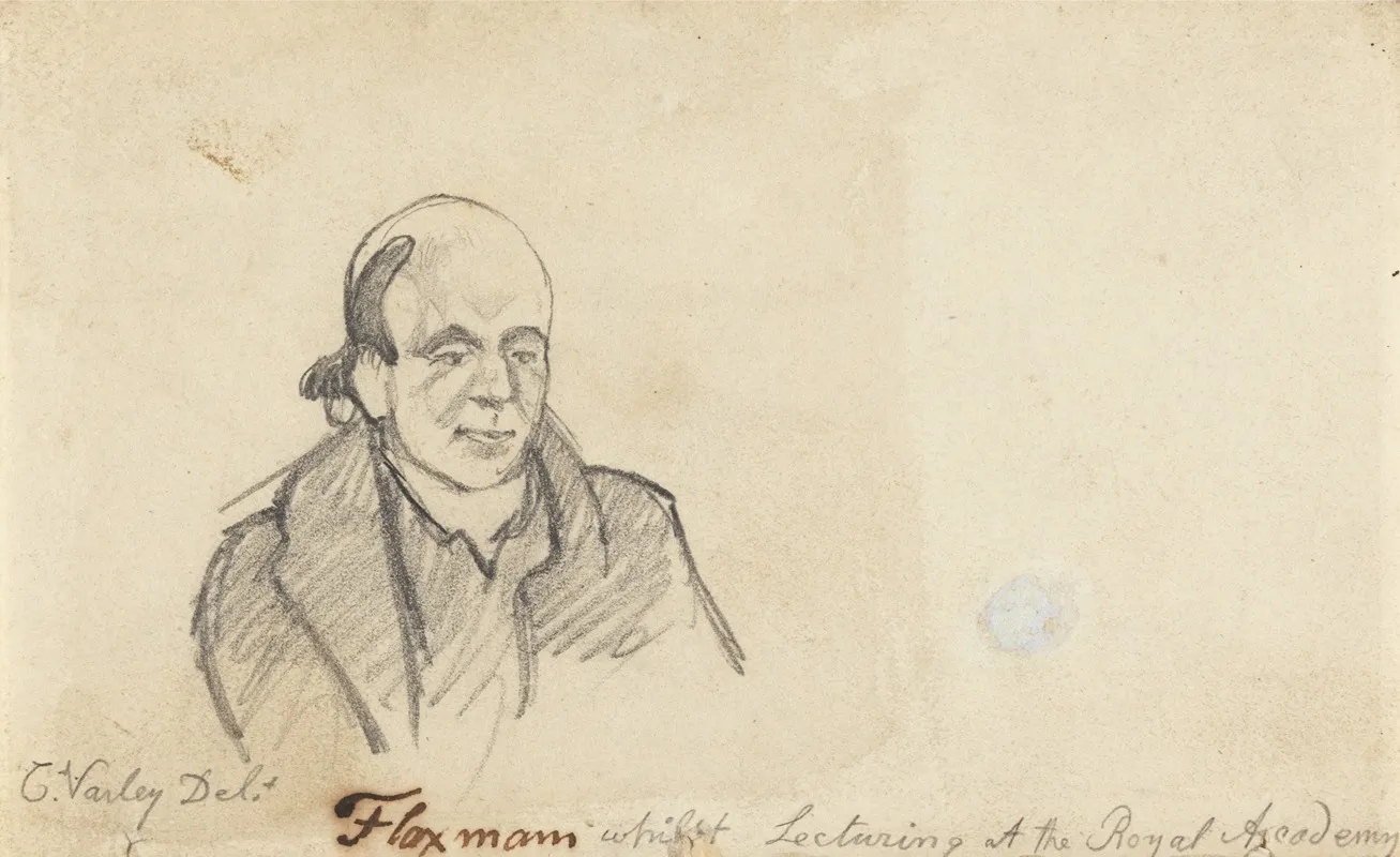 John Flaxman Whilst Lecturing At The Royal Academy