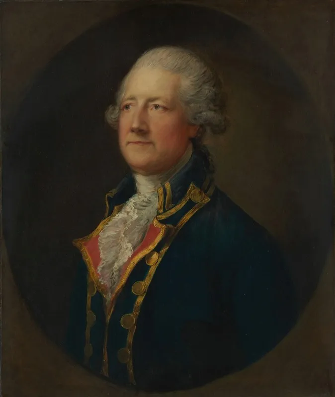 John Hobart 1723 1793 2nd Earl Of Buckinghamshire Wall Art by Thomas Gainsborough - High-Resolution Digital Print