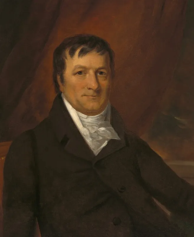 John Jacob Astor Wall Art by John Wesley Jarvis - High-Resolution Digital Print