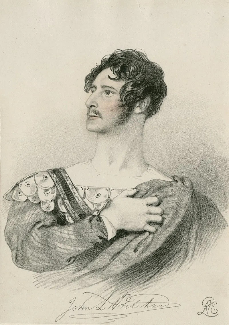 John L Pritchard As Macduff In Shakespeares Macbeth Wall Art by Richard James Lane - High-Resolution Digital Print