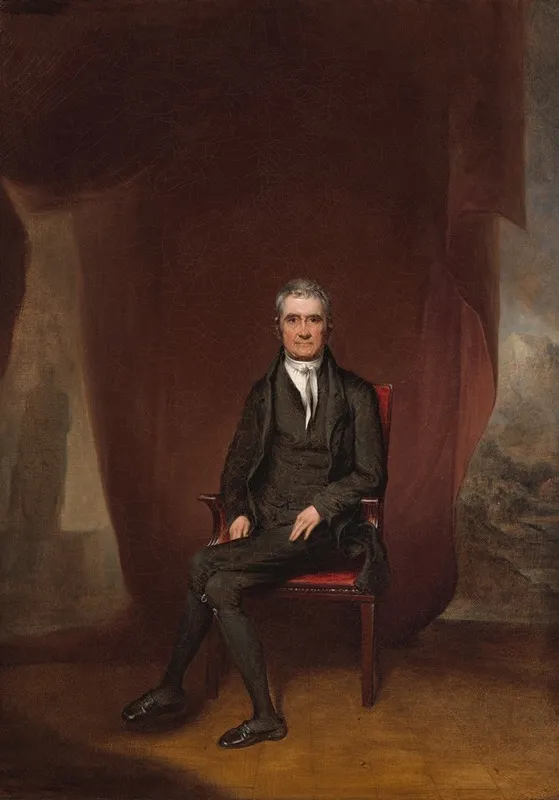 John Marshall Wall Art by William James Hubard - High-Resolution Digital Print