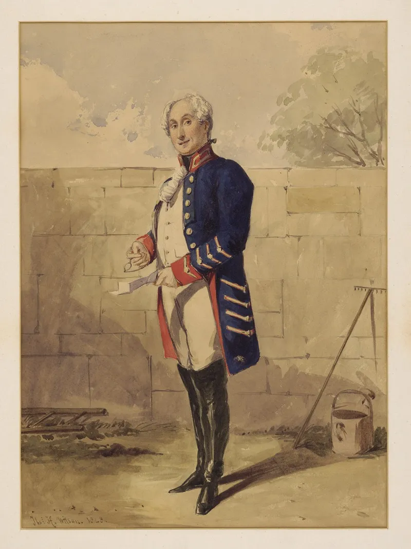 John Pritt Harley Wall Art by Charles Heath Wilson - High-Resolution Digital Print
